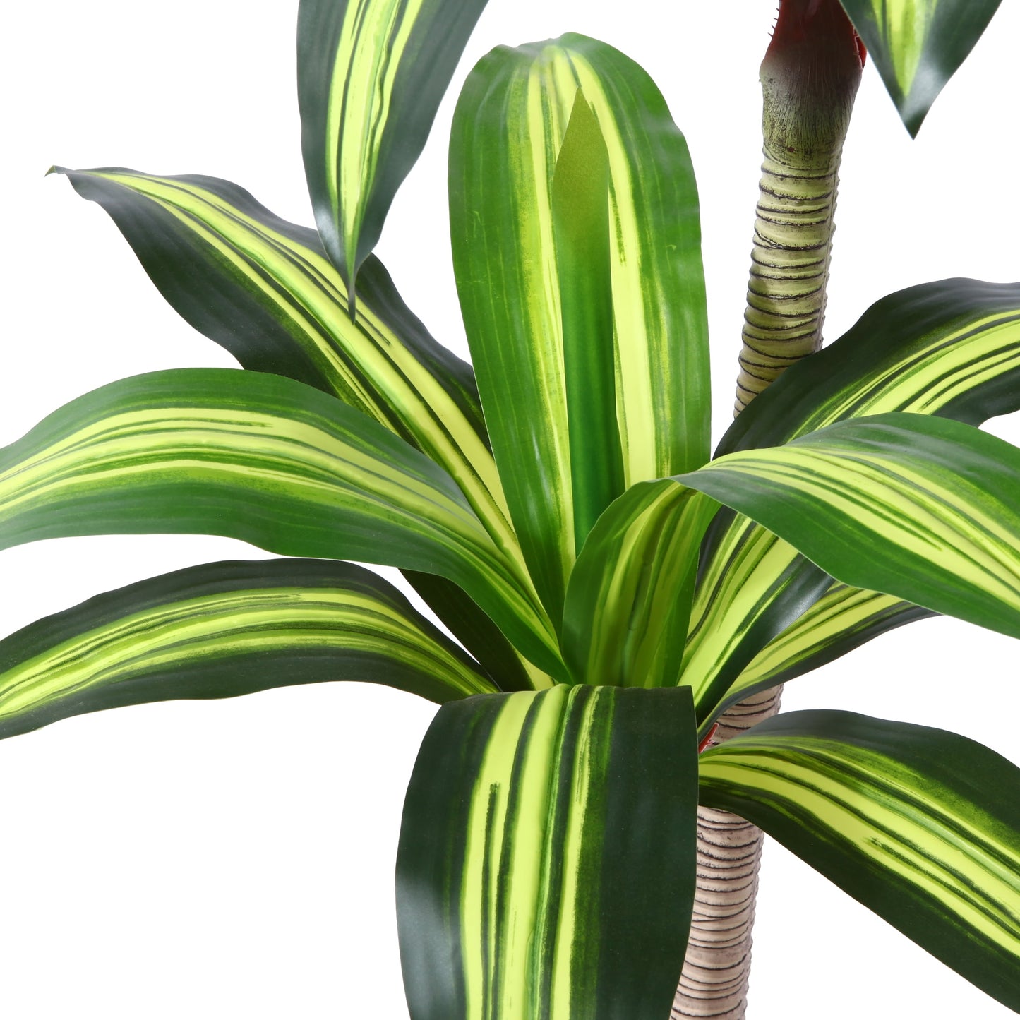 Artificial Plants, 4 Ft Dracaena Tree Faux Plants Indoor Outdoor Decor Fake Tree in Pot Slik Plants for Home Decor Office Living Room Porch Patio Perfect Housewarming Gift